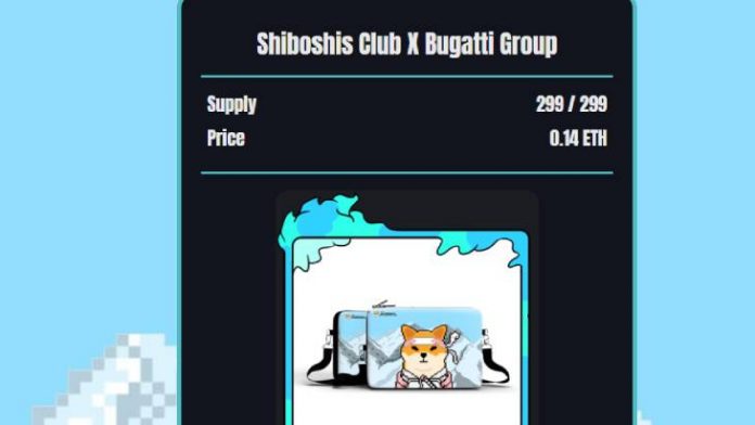 Shiboshis Club & The Bugatti Group Showcases a Combined Venture
